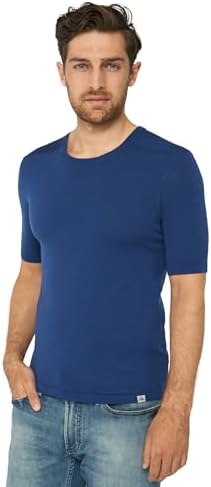 DANISH ENDURANCE Merino Shirt Herren – Atmungsaktive, warme Thermounterwäsche für aktive Freizeit!