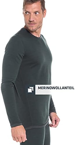 Schöffel Herren Merino Sport Shirt langarm, temperaturregulierend & atmungsaktiv für aktive Outdoor-Abenteuer