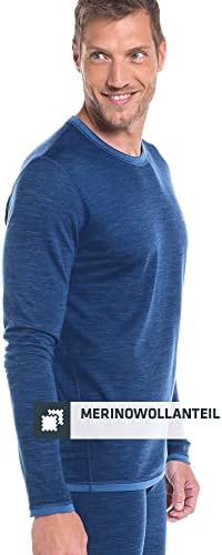 Schöffel Herren Merino Sport Shirt langarm, temperaturregulierend & atmungsaktiv für aktive Outdoor-Abenteuer