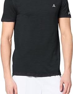 Schöffel Herren Merino Sport Shirt 1/2 Arm – Atmungsaktives, temperaturregulierendes Funktionsunterhemd für aktive Freiz