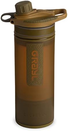 GRAYL GeoPress 710ml Wasserfilter für Outdoor-Abenteuer | 99,99% Bakterien- und Viruselimination | Ideal zum Camping und