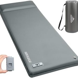 Toff Selbstaufblasende Isomatte 8CM mit Elektrischer Pumpe – Wasserdichte Campingmatratze für Outdoor und Zelt Abenteuer