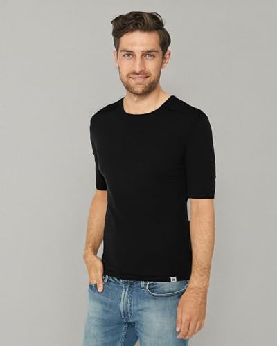 DANISH ENDURANCE Merino Shirt Herren – Atmungsaktive, warme Thermounterwäsche für aktive Freizeit!