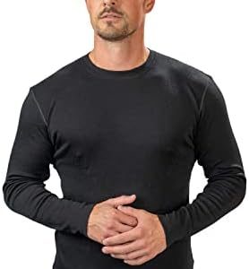 ALPIN LOACKER Merino Langarmshirt Herren 230g/m2 I Hochwertige Unterwäsche für Outdoor-Aktivitäten I Thermo Shirt mit OE