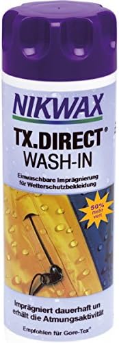 Nikwax TX Direct 1L – Hochleistungs-Imprägnierung für Outdoor-Bekleidung, ideal für Reisen und Abenteuer