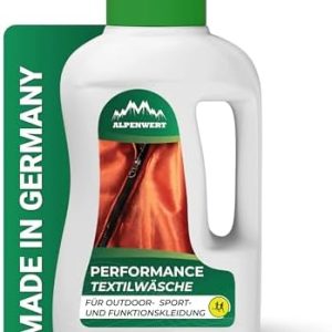 ALPENWERT® Sportwaschmittel für Funktionskleidung – Geruchsneutral & sanft für Outdoor-Aktivitäten