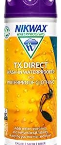 Nikwax TX Direct 1L – Hochleistungs-Imprägnierung für Outdoor-Bekleidung, ideal für Reisen und Abenteuer