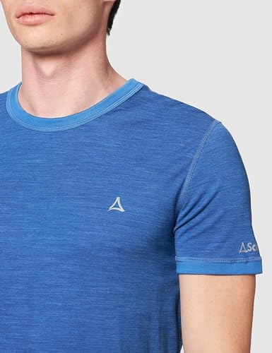 Schöffel Herren Merino Sport Shirt 1/2 Arm – Atmungsaktives, temperaturregulierendes Funktionsunterhemd für aktive Freiz