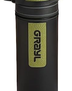 GRAYL GeoPress 710ml Wasserfilter für Outdoor-Abenteuer | 99,99% Bakterien- und Viruselimination | Ideal zum Camping und