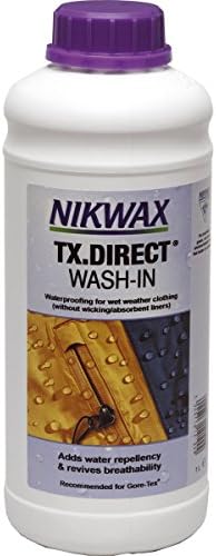 Nikwax TX Direct 1L – Hochleistungs-Imprägnierung für Outdoor-Bekleidung, ideal für Reisen und Abenteuer
