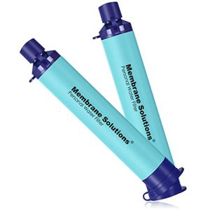Membrane Solutions Wasserfilter für Outdoor Camping – Trinkwasserfilter für 5000L, 0,1 Mikron Filtergenauigkeit, 99,9999