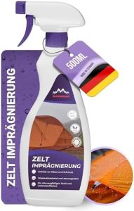 Alpenwert Zelt Imprägnierspray – LANGZEIT-ABPERL-Schutz für Zelte & Pavillons, Made in Germany!