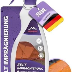 Alpenwert Zelt Imprägnierspray – LANGZEIT-ABPERL-Schutz für Zelte & Pavillons, Made in Germany!