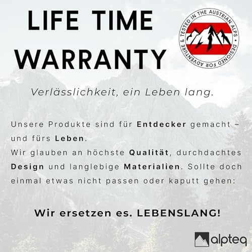 Zugspitze Teleskop Wanderstöcke – Ultraleichte Trekkingstöcke für Familie | Verstellbar 65–135 cm, Korkgriff & Zubehör