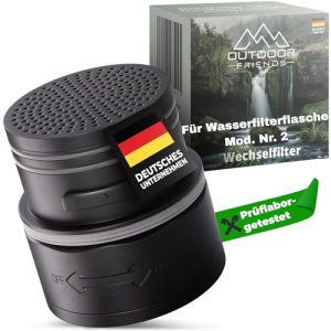 OutdoorFriends Wasserfilter Outdoor Wechselfilter – 0,01 μm Filtergenauigkeit für Camping, Wandern und Survival – Entfer